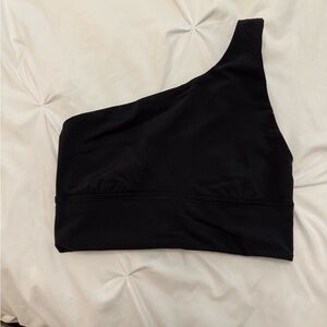 Lululemon Athletica Black One-Shoulder bra